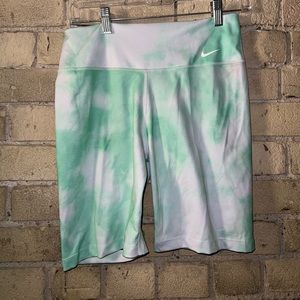 Nike tie dye biker shorts! Great for running! Medium!